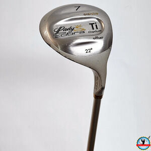 Lady Cobra Oversize Ti Offset 7-Wood 22* Ladies-Flex Graphite RH 41”